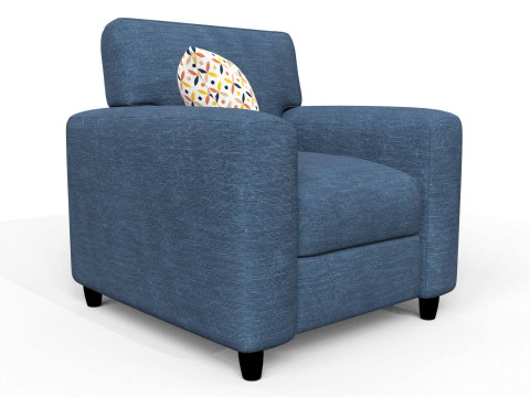 Fabric Sofa Collection 3D Model