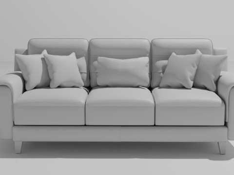 Patrick Sofa Set 3Dモデル