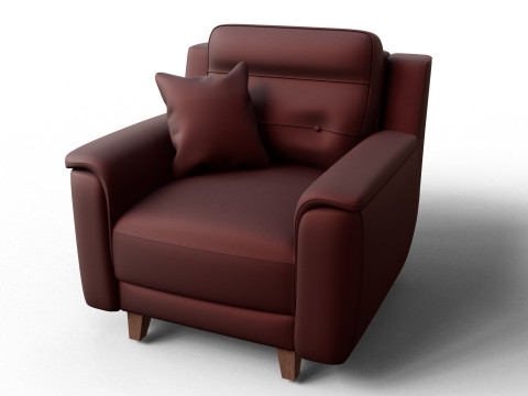 Patrick Sofa Set 3Dモデル