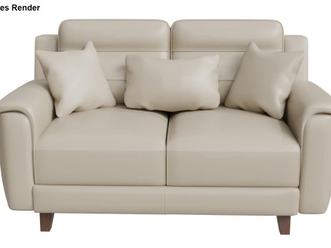 Patrick Sofa Set 3D Model