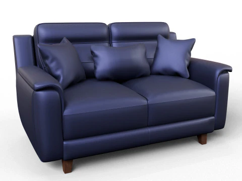 Patrick Sofa Set 3D Model