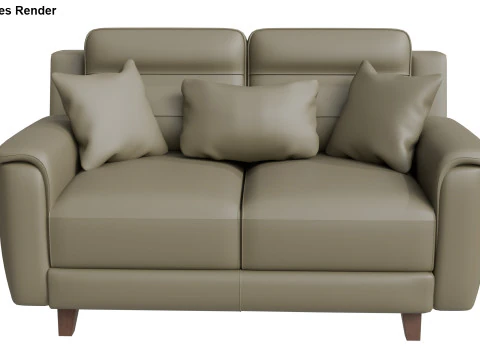 Patrick Sofa Set 3D Model