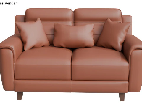 Patrick Sofa Set 3D Model