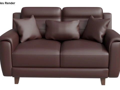 Patrick Sofa Set 3D Model