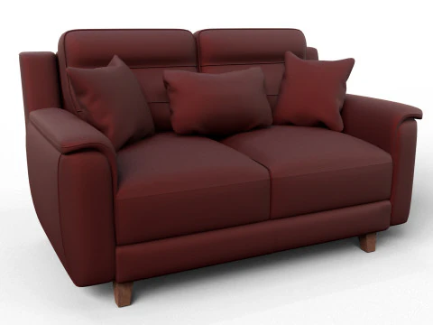 Patrick Sofa Set 3D Model