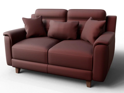 Patrick Sofa Set 3D Model