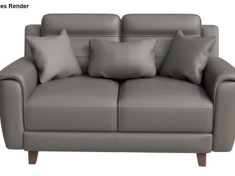 Patrick Sofa Set 3D Model