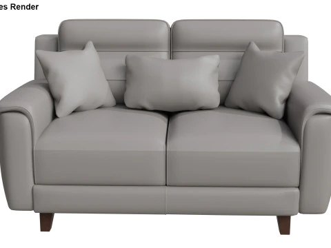 Patrick Sofa Set 3D Model