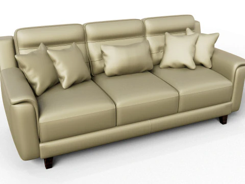 Patrick Sofa Set 3D Model