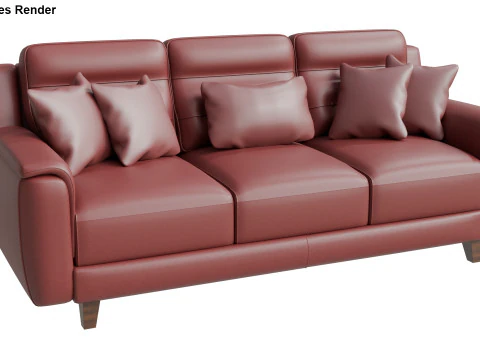 Patrick Sofa Set 3D Model