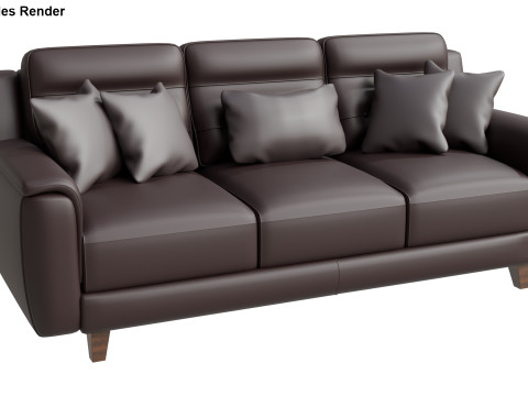 Patrick Sofa Set 3Dモデル