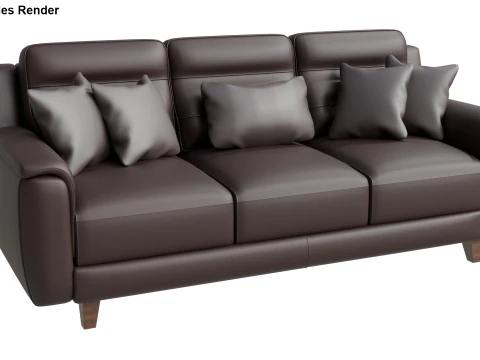 Patrick Sofa Set 3D Model
