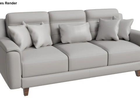 Patrick Sofa Set 3D Model