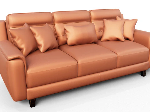 Patrick Sofa Set 3D Model