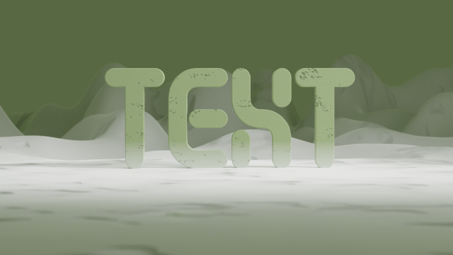 3d text in abstract environment 3Dモデル .c4d .max .obj .3ds .fbx .stl .blend 