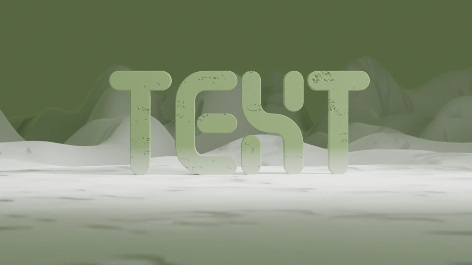 3d text in abstract environment 3D Model .c4d .max .obj .3ds .fbx .stl .blend
