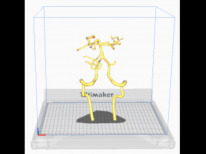 Cerebrovascular system Modello 3D