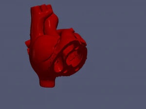 Heart with stand 3D Model