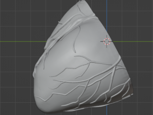 Heart with stand Modelo 3D