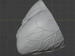 Heart with stand 3D Model