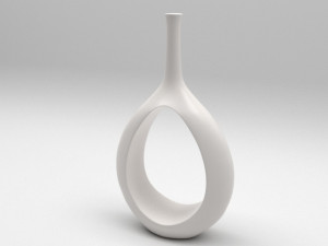 white hole vase 3D 模型