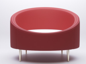 circle sofa Modello 3D