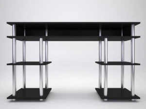 tavolo nero Modello 3D