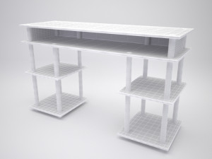 black table 3D मॉडल