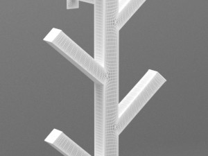 coat rack 3D 模型