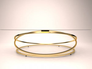 glass table 3Dモデル