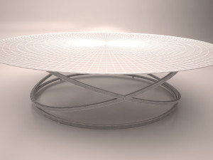glass table 3Dモデル