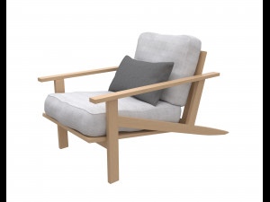Sofa with pillow 3D 模型