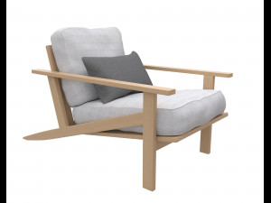 Sofa with pillow 3D Model