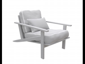 Sofa with pillow 3D Model