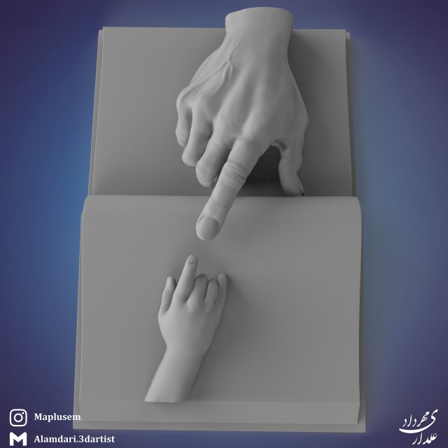 RELATIONSHIP 3D Baskı Modeli .c4d .max .obj .3ds .fbx .stl .blend 