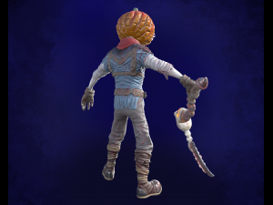 pumokinheadless warrior 3D 模型