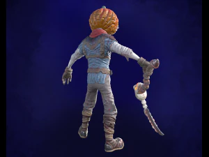 pumokinheadless warrior 3D Model