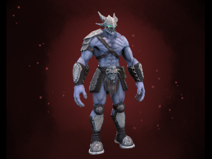 warior 3D 模型