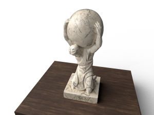 atlas the titan 3D 模型