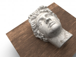 the head of david 3Dモデル