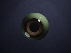 custom procedural eyes 3Dモデル