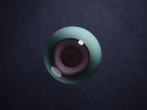 custom procedural eyes 3Dモデル