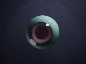 custom procedural eyes 3D Model