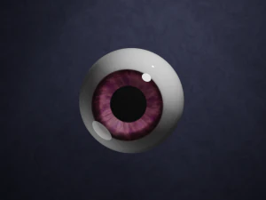 custom procedural eyes 3D Model