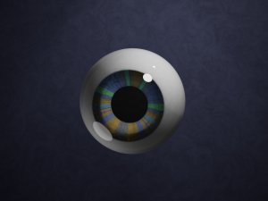 custom procedural eyes 3Dモデル