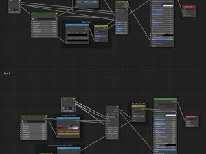 custom procedural eyes 3Dモデル