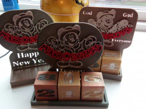 зворотний відлік міккі різдво 3D Принт Модель