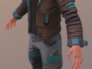 detective karan 3D Model