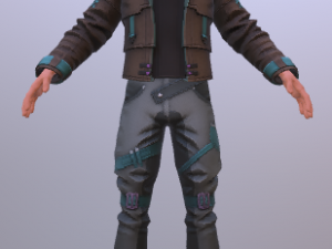 detective karan Modèle 3D