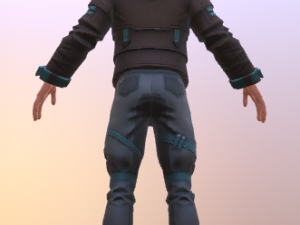 detective karan Modèle 3D